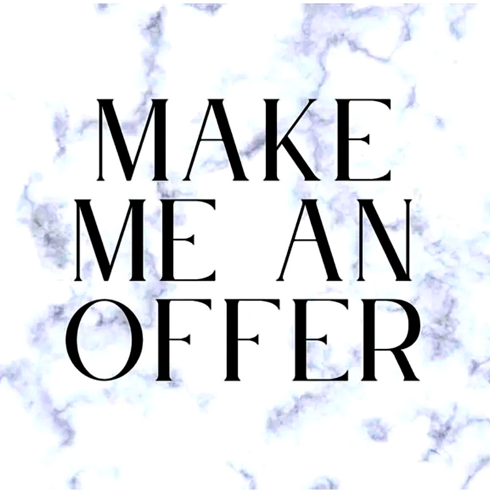 Reasonable offers are welcome! 💓
